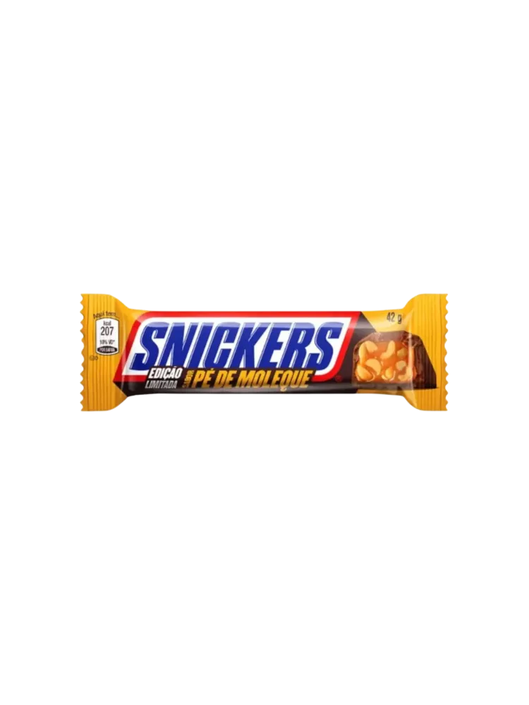 Snickers Батончик PE DE MOLEQUE 42гр - фото 1